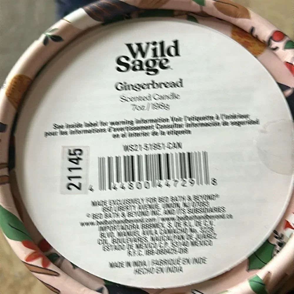 Wild Sage Gingerbread Candle! - Picture 3 of 6